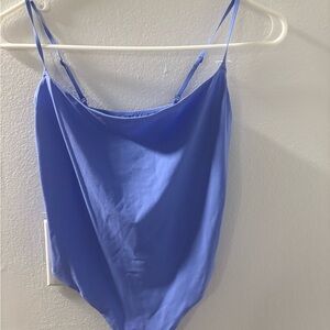 Skims fits everybody cami body suit periwinkle NWT